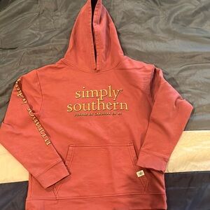 Girls simply Southern sweet tea & nuggets hoodie